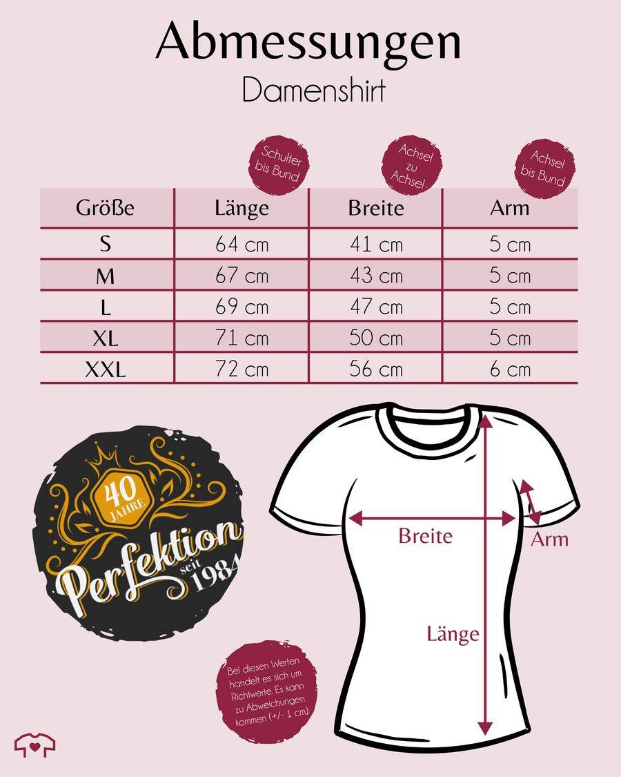 Shirtracer Vierzig Jahre Perfektion 1984 Shirts & Mehr Shirtracer Zeitlich begrenztes Angebot