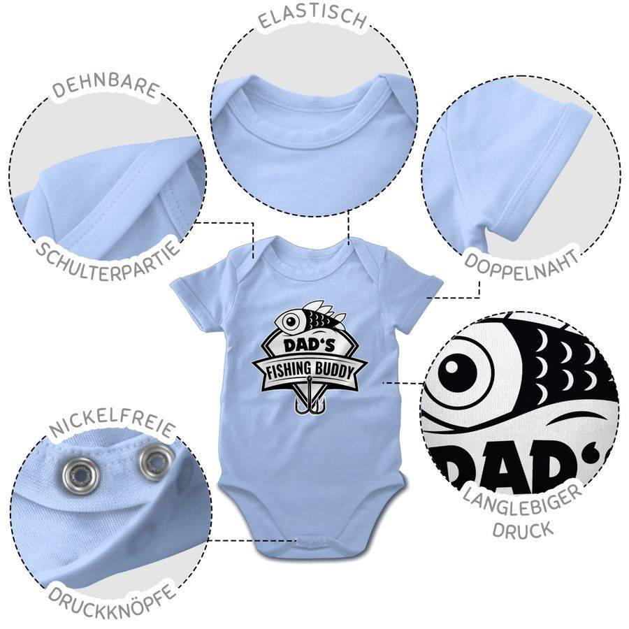 Shirtracer Dad's fishing Buddy Shirts & Mehr Shirtracer VIP-Rabatte