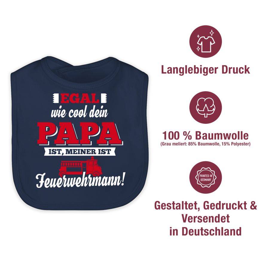 Shirtracer Egal wie Cool dein Papa meiner ist Feuerwehrmann Shirts & Mehr Shirtracer Wochenangebot