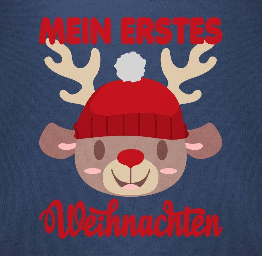 Shirtracer Mein erstes Weihnachten mit Rentier Shirts & Mehr Shirtracer Neueste Stile