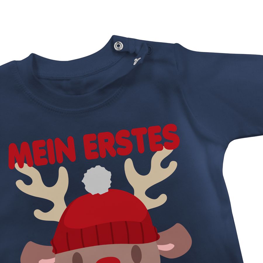 Shirtracer Mein erstes Weihnachten mit Rentier Shirts & Mehr Shirtracer Neueste Stile