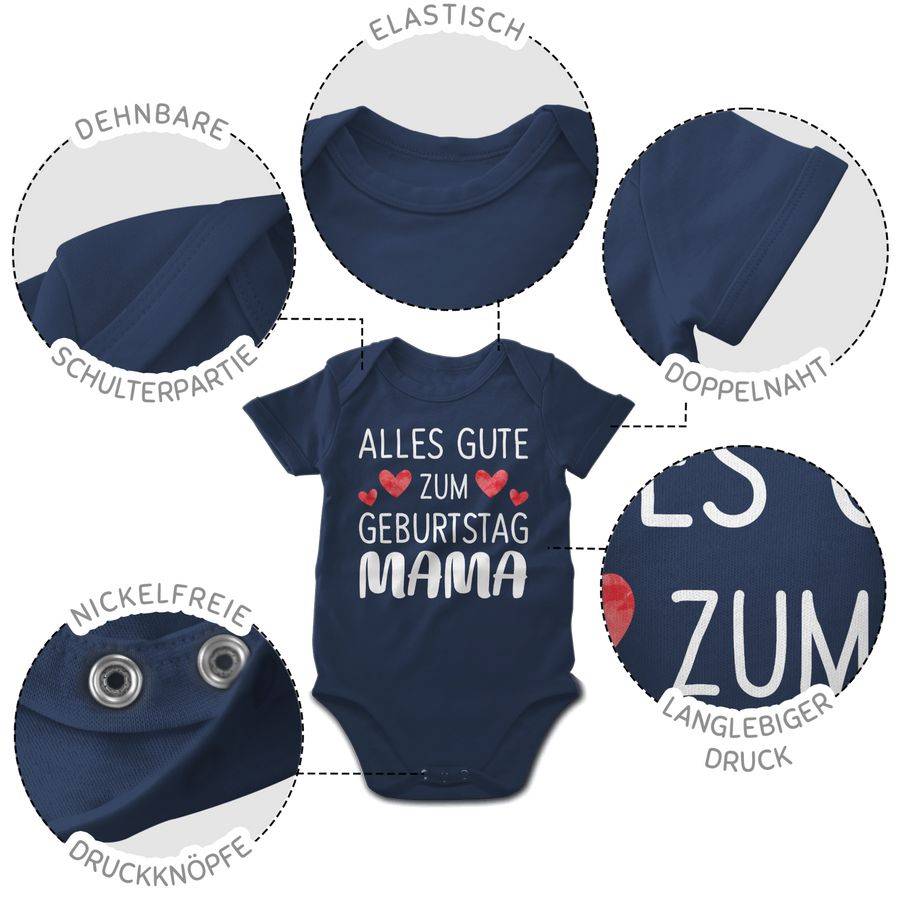 Shirtracer Alles gute zum Geburtstag Mama weiß: Tshirt Gym Bag Shirtracer Letzter Tag