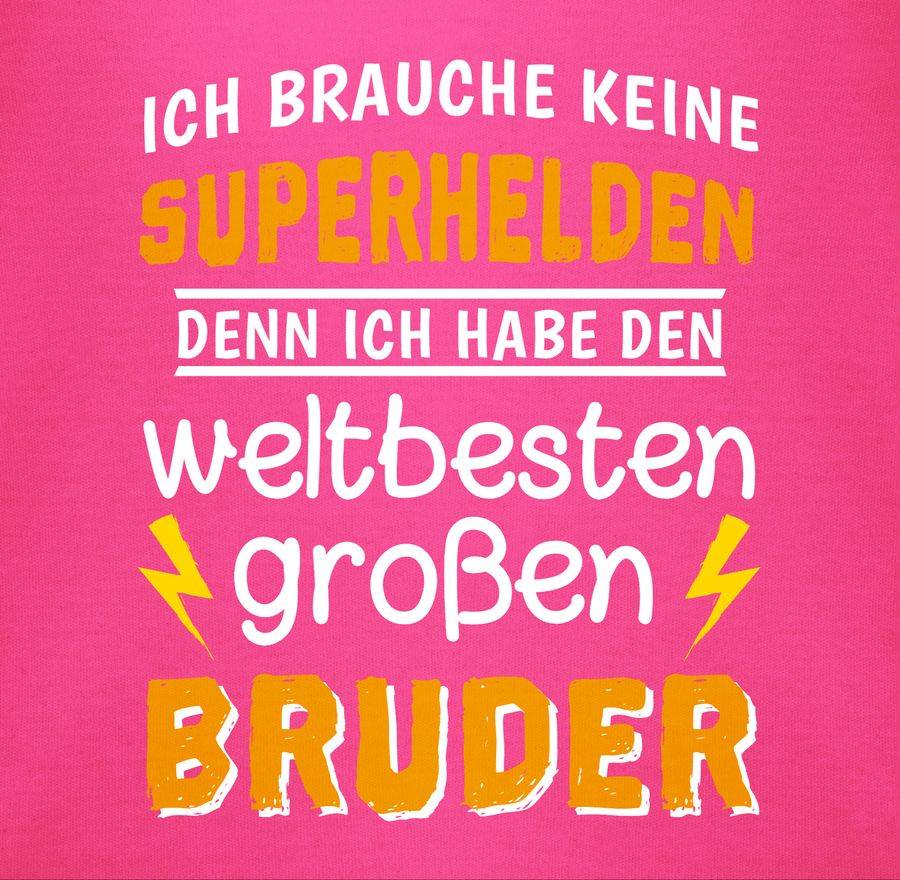 Shirtracer Ich habe den weltbesten großen Bruder: Tshirt Turnbeutel Shirtracer Bis zu 50% Rabatt