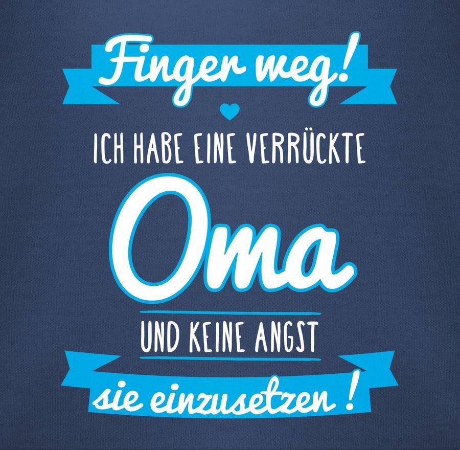 Shirtracer Ich habe eine verrückte Oma blau Shirts & Mehr Shirtracer Bis zu 55% Rabatt
