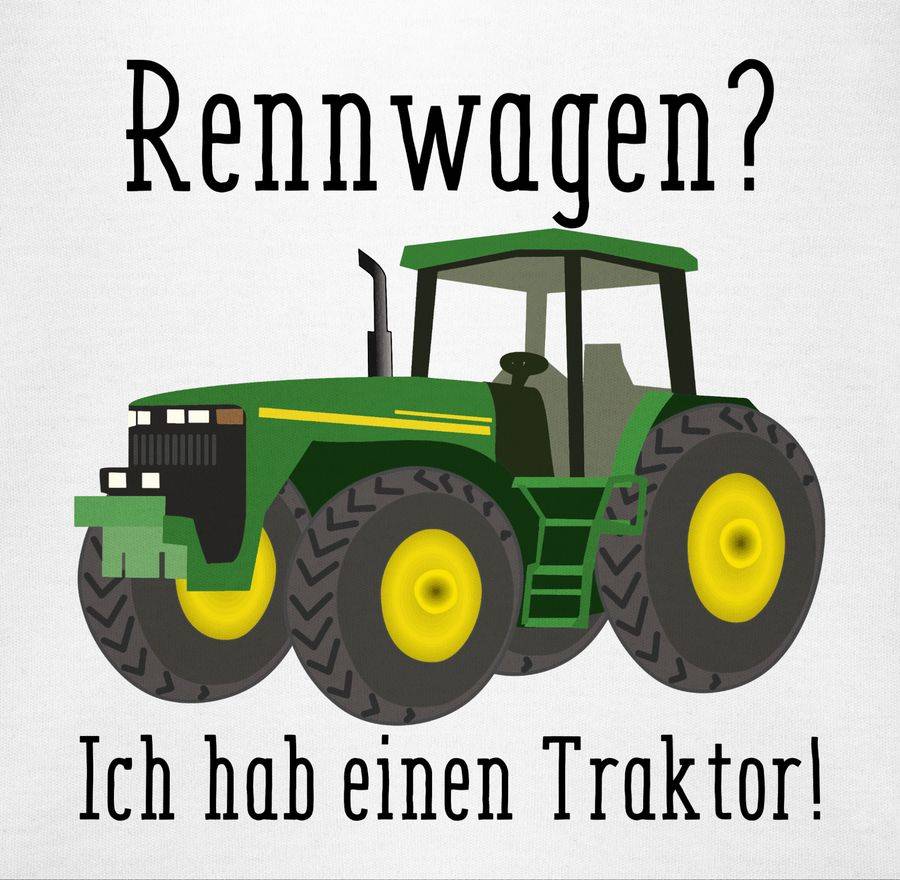 Shirtracer Rennwagen Ich habe einen Traktor - Geschenk Landwirt Trecker Bauer Geschenkidee Shirtracer Outlet