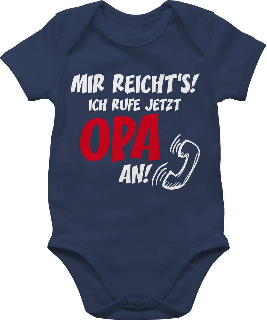 Shirtracer Mir reichts Ich ruf jetzt Opa an Shirts & Mehr Shirtracer Verkauf