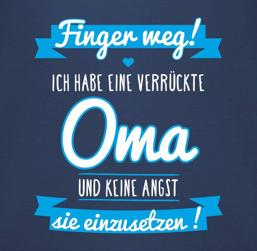 Shirtracer Ich habe eine verrückte Oma blau Shirts & Mehr Shirtracer Hotsell