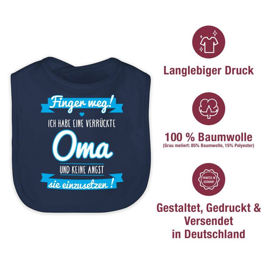 Shirtracer Ich habe eine verrückte Oma blau Shirts & Mehr Shirtracer Hotsell