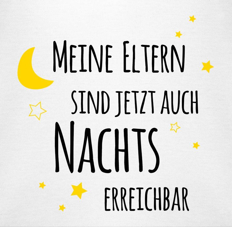 Shirtracer Meine Eltern sind jetzt auch nachts erreichbar Sterne schwarz/gelb: Tshirt Gym B Shirtracer Fabrikpreis