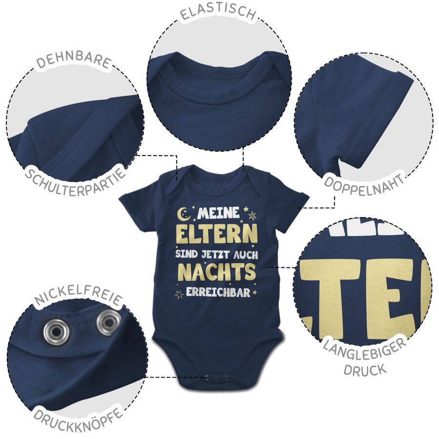 Shirtracer Meine Eltern sind jetzt auch nachts erreichbar: T-Shirt Rucksack Shirtracer Preisnachlass