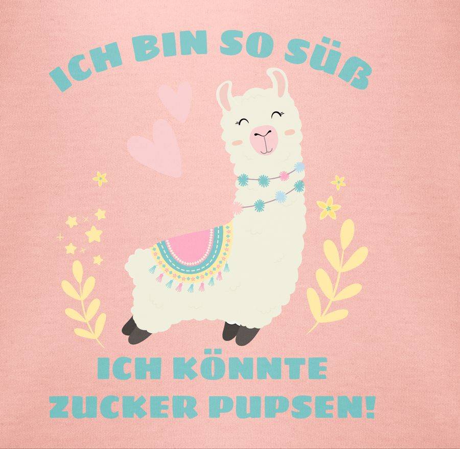 Shirtracer Lama Ich bin so süß ich könnte Zucker Pupsen Shirts & Mehr Shirtracer Saisonschlussverkauf