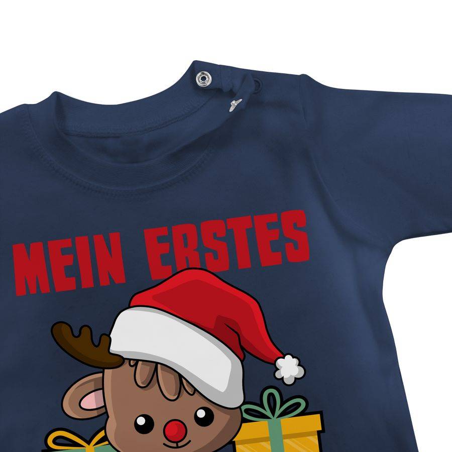 Shirtracer Mein erstes Weihnachten mit Rentier Shirts & Mehr Shirtracer Valentinstagsangebot