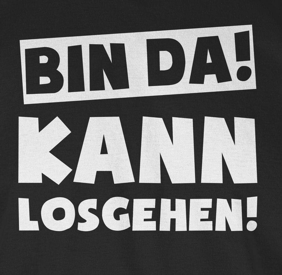Shirtracer Bin da kann losgehen: T-Shirt Rucksack Shirtracer Letzte 2 Tage