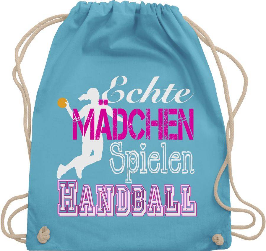 Shirtracer Echte Mädchen Spielen Handball weiß Shirts & Mehr Shirtracer Bis zu 60% Rabatt
