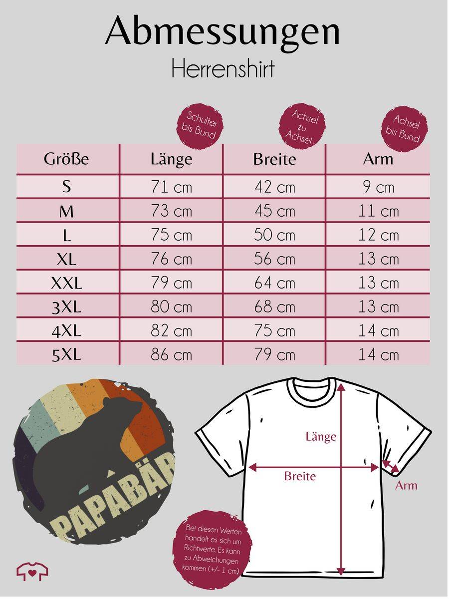 Shirtracer Papa Bär Vintage: T-Shirt Gym Bag Shirtracer Sonderangebot der Fabrik