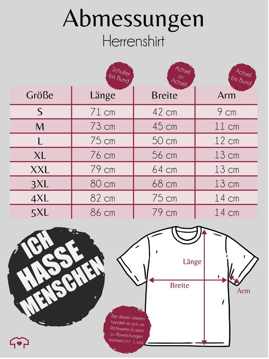 Shirtracer Ich hasse Menschen Shirts & Mehr Shirtracer Vierteljährliche Förderung