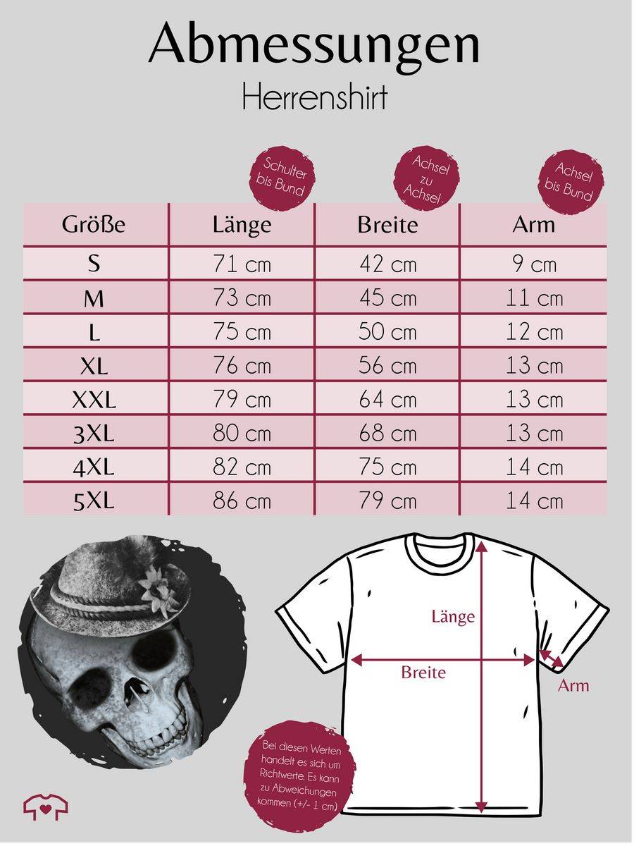 Shirtracer Totenkopf mit Filzhut: T-Shirt Gym Bag Shirtracer Super Rabatt