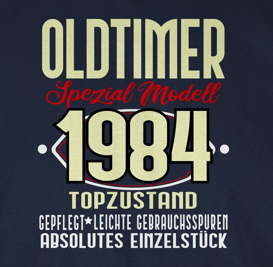 Shirtracer Oldtimer Spezial Modell 1984 Vierzigster Shirts & Mehr Shirtracer Begrenzt auf 3 Tage