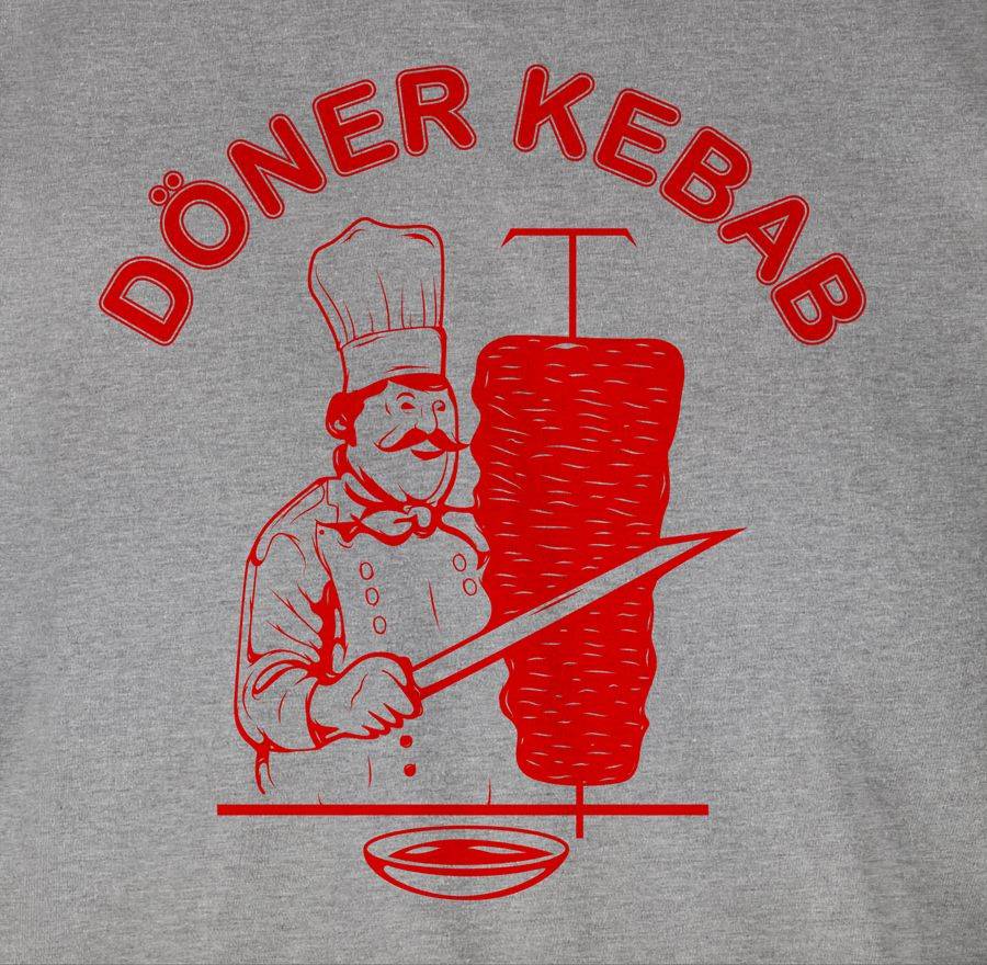 Shirtracer Original Döner Kebab Logo Shirts & Mehr Shirtracer 2025