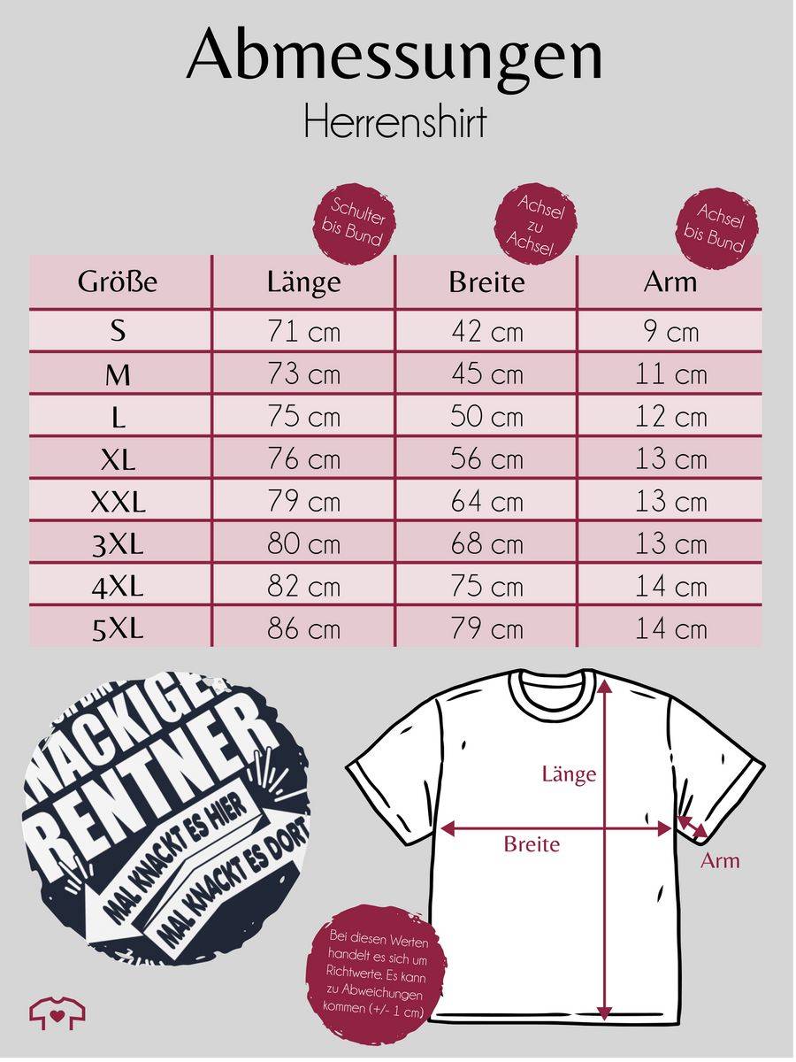 Shirtracer Ich bin ein knackiger Rentner: T-Shirt Turnbeutel Shirtracer Limitierter Zeitrabatt