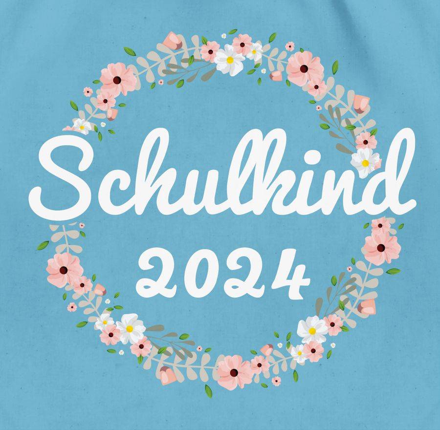 Shirtracer Schulkind 2024: Tshirt Turnbeutel Shirtracer Großer Ausverkauf