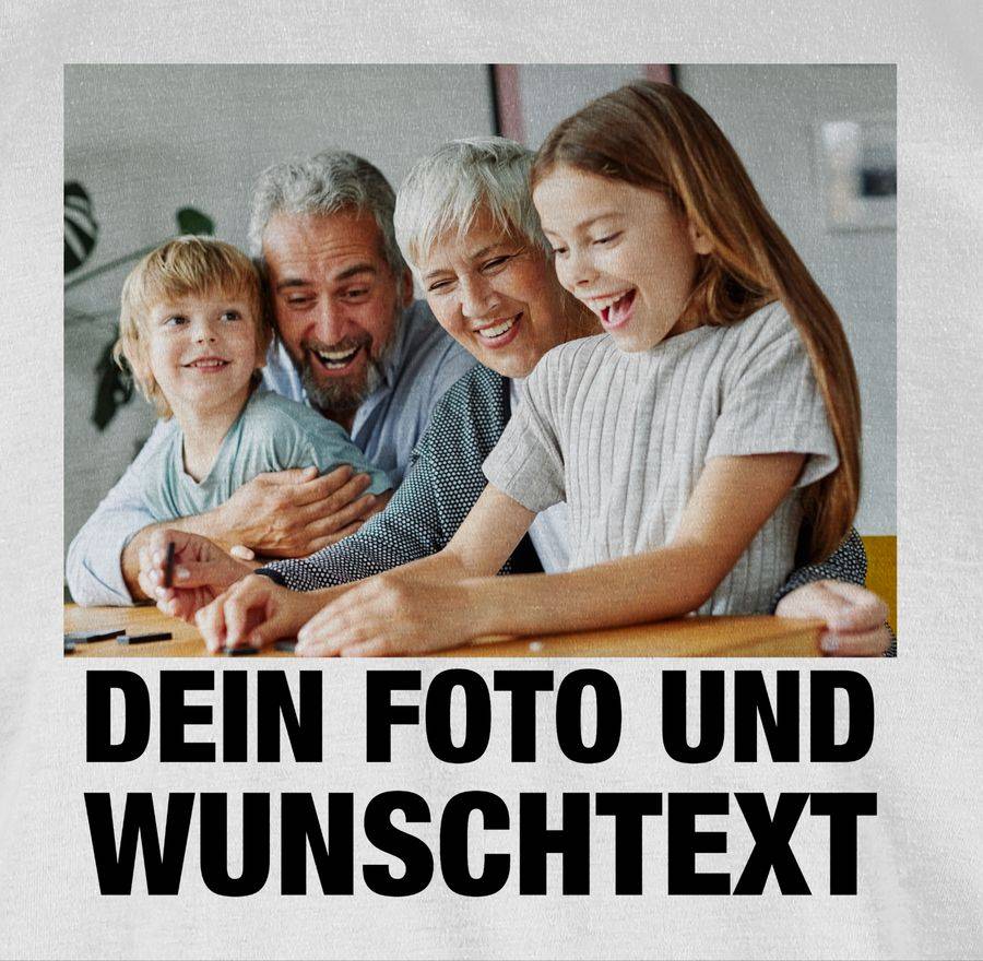 Shirtracer Mit Foto eigenem Bild Text Name Wunschtext Shirts & Mehr Shirtracer Weihnachtsangebot