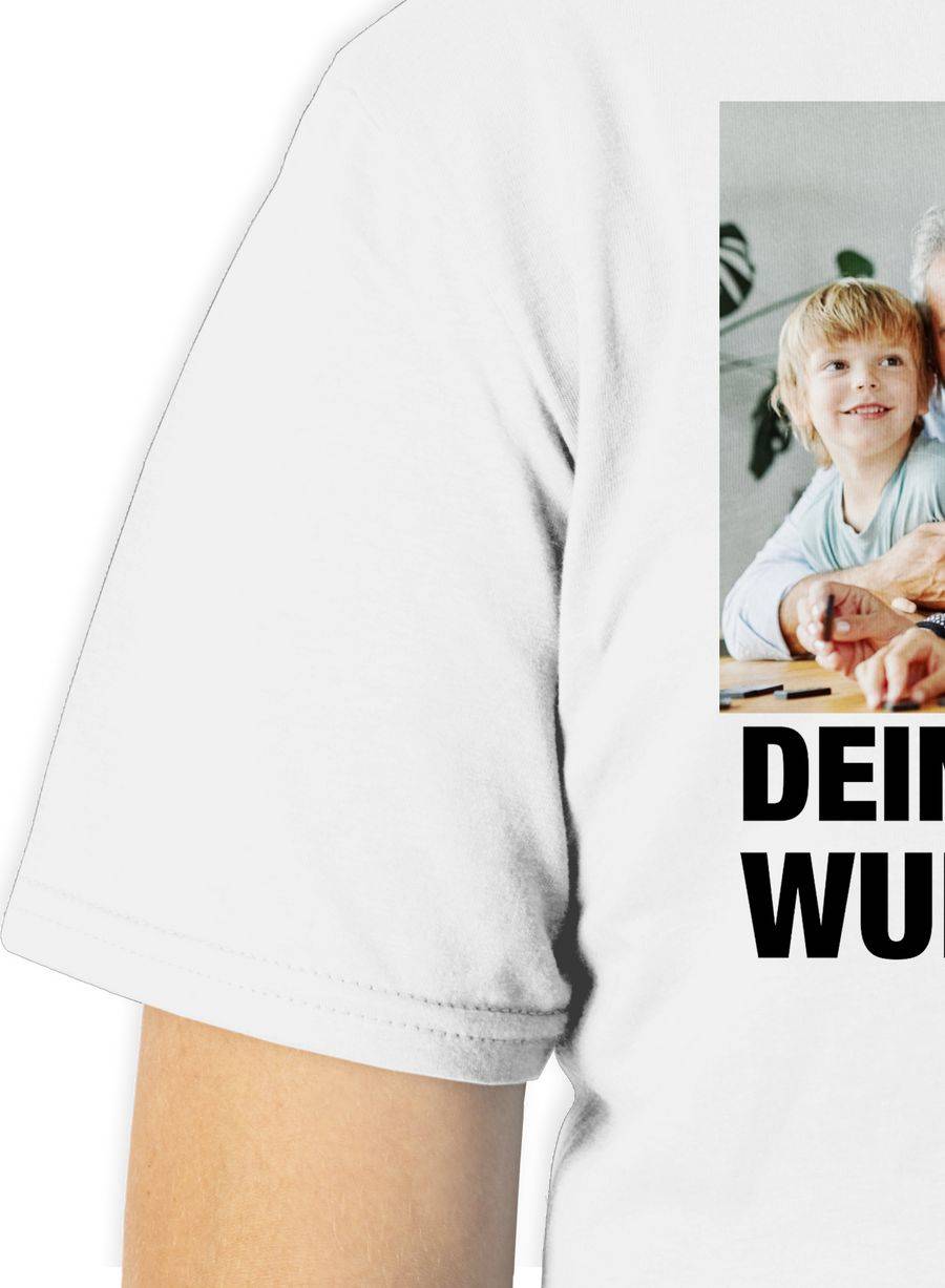 Shirtracer Mit Foto eigenem Bild Text Name Wunschtext Shirts & Mehr Shirtracer Weihnachtsangebot