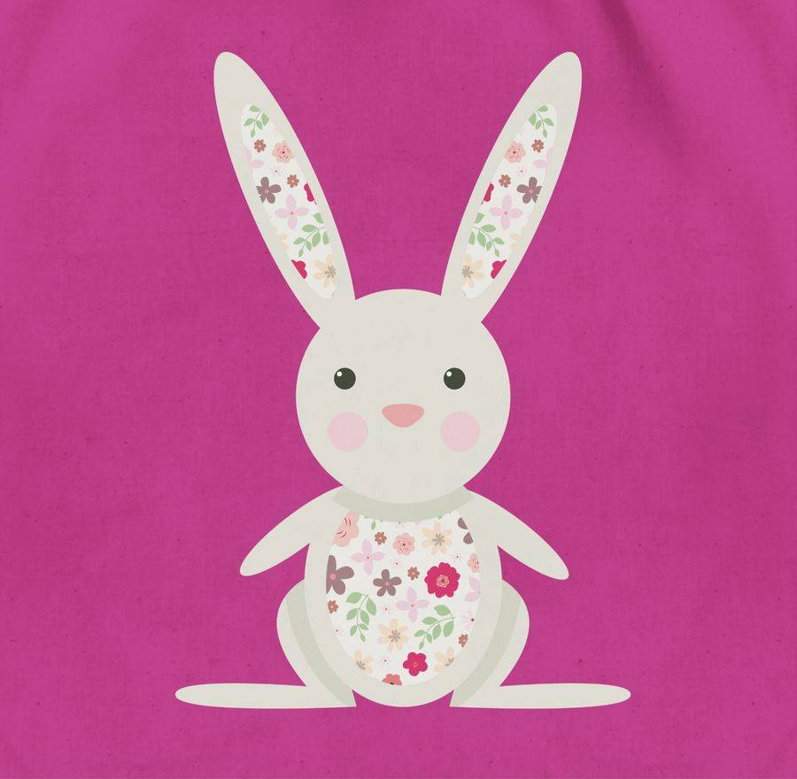 Shirtracer Süßer Hase Frühlingstiere: T-Shirt Gym Bag Shirtracer Osterangebot