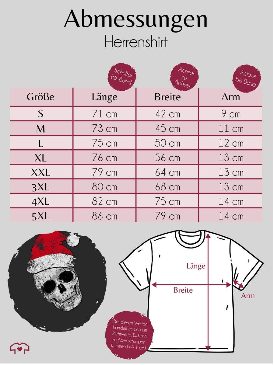 Shirtracer Totenkopf Weihnachtsmütze Vintage Shirts & Mehr Shirtracer VIP-Rabatte