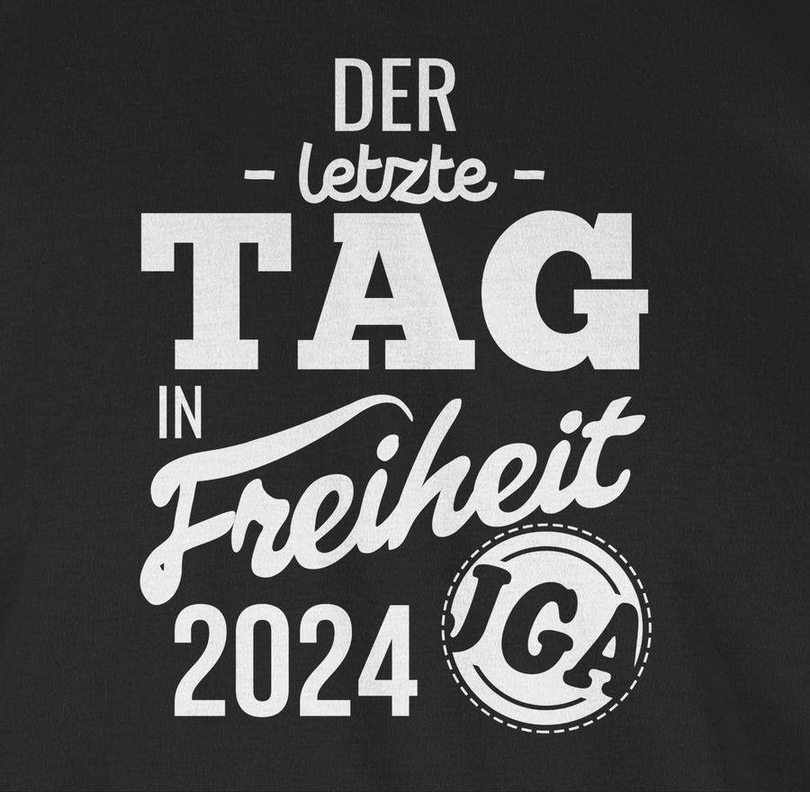 Shirtracer Der letzte Tag in Freiheit 2024 Shirts & Mehr Shirtracer Neueste Stile