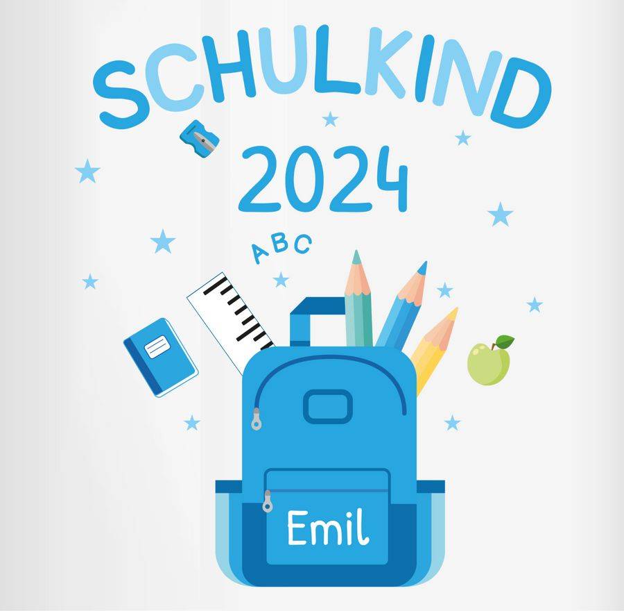 Shirtracer Schulkind 2024: T-Shirt Rucksack Shirtracer Im Verkauf