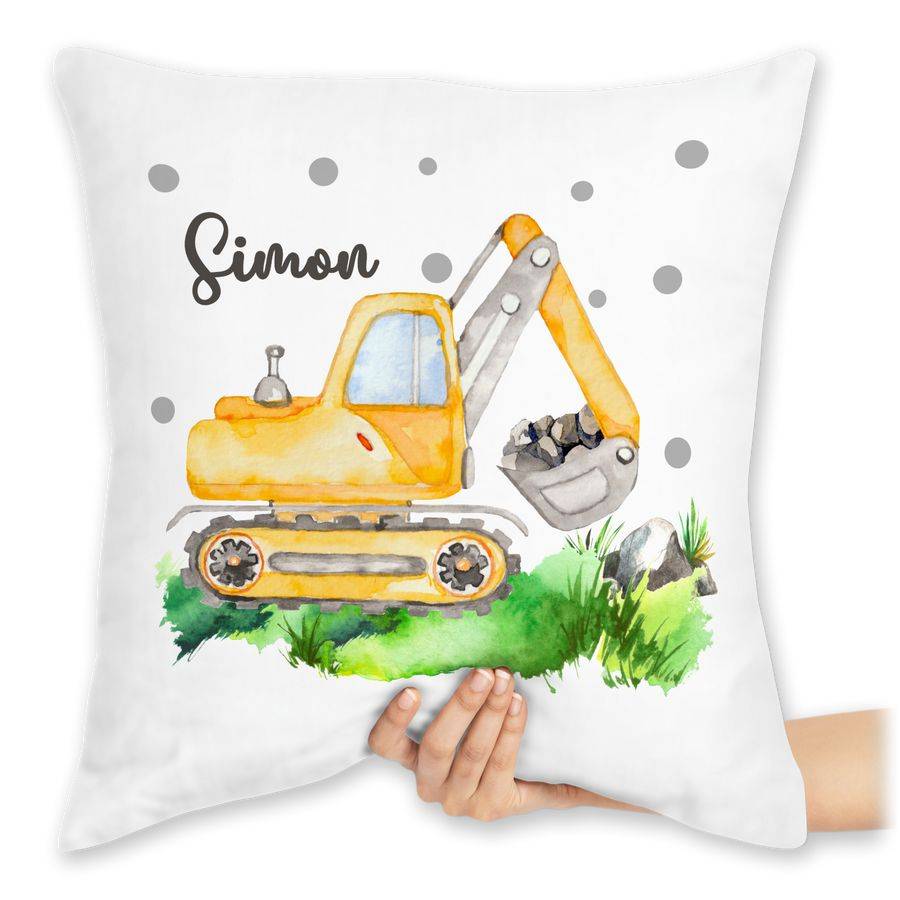 Shirtracer Bagger Baggerfahrer Geschenk: T-Shirt Turnbeutel Shirtracer zollfrei