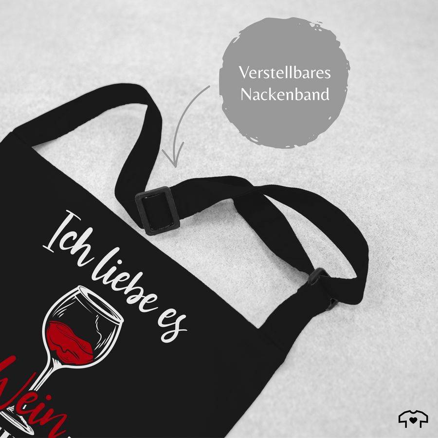Shirtracer Ich liebe es mit Wein zu kochen - Kochen Geschenk Wein Lustig Weingeschenke Wein Shirtracer Günstiger Verkauf