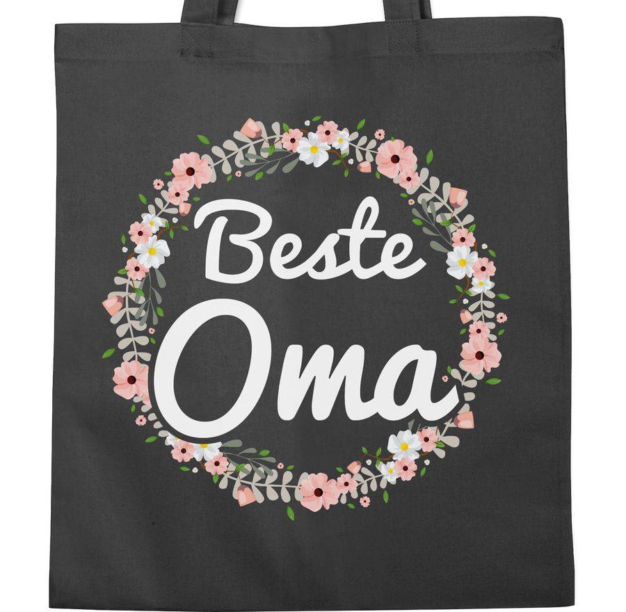 Shirtracer Beste Oma Blumenkranz: Tshirt Turnbeutel Shirtracer Fabrikpreis