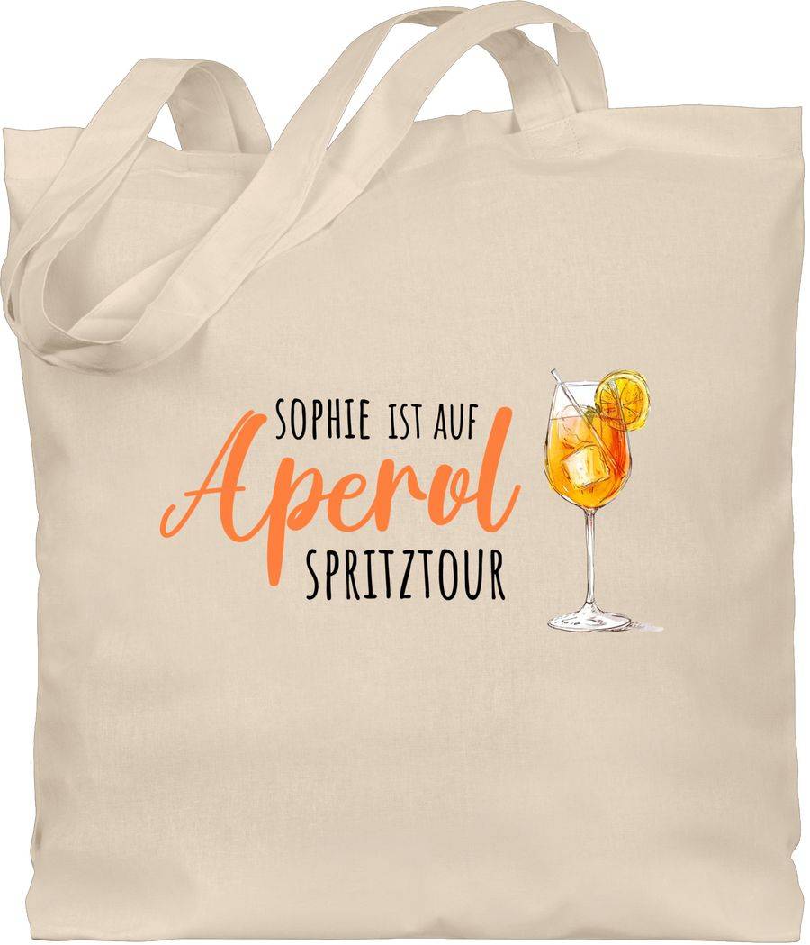 Shirtracer Ist auf Aperol mit Name Spritztour - Mädelsabend JGA Mallorca Mädelsausflug: T-S Shirtracer Begrenztes Angebot