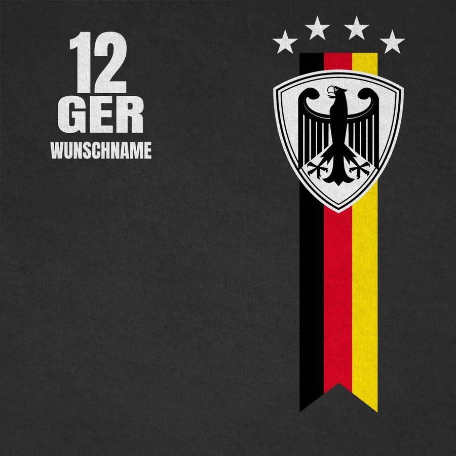 Shirtracer Germany WM Fan-Shirt Deutschland: Tshirt Gym Bag Shirtracer Blitzangebot