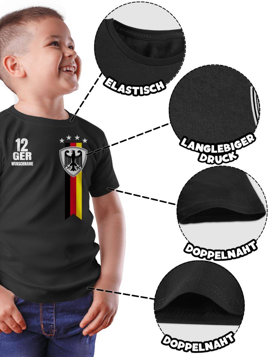 Shirtracer Germany WM Fan-Shirt Deutschland: Tshirt Gym Bag Shirtracer Blitzangebot