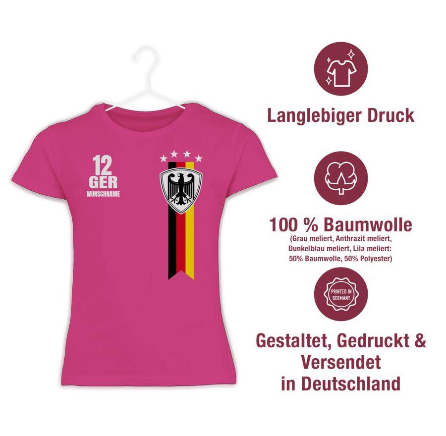 Shirtracer Germany WM Fan-Shirt Deutschland: Tshirt Gym Bag Shirtracer Saisonale Angebote