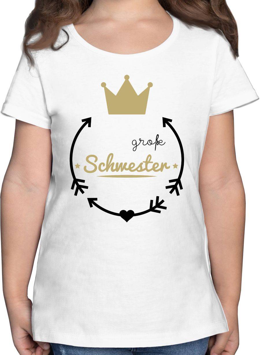 Shirtracer Große Schwester - Krone Shirts & Mehr Shirtracer Räumungsverkauf