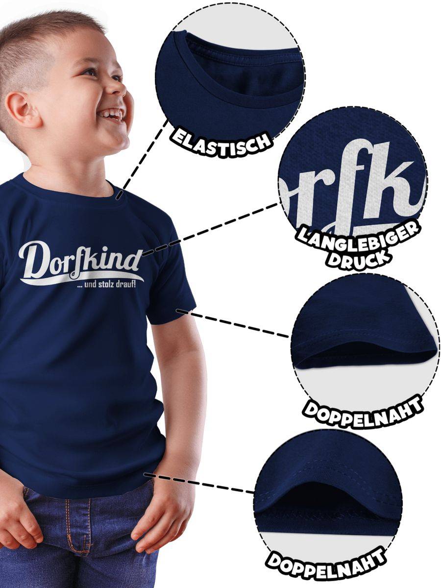 Shirtracer Dorfkind und stolz drauf Weiss Shirts & Mehr Shirtracer Kostenlose Rückgabe