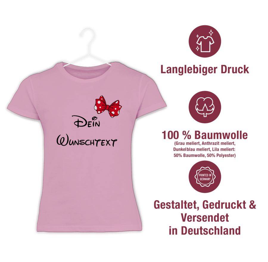 Shirtracer Wunschtext Schleife Shirts & Mehr Shirtracer JETZT KAUFEN
