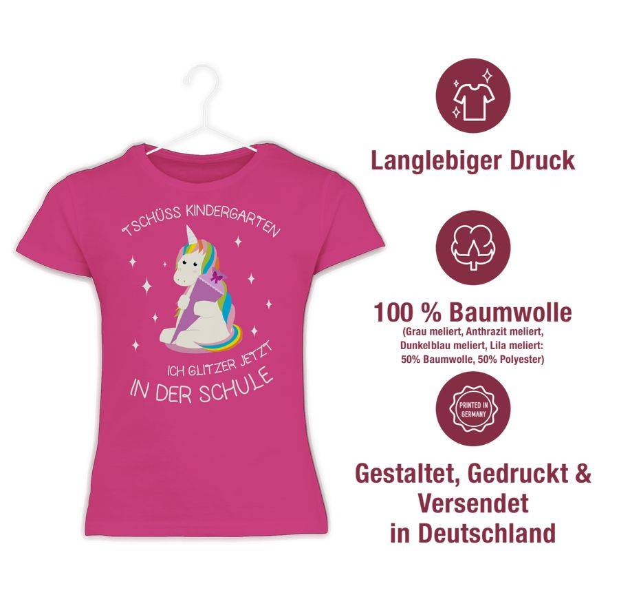 Shirtracer Einschulung Einhorn Tschüss Kindergarten Schultüte Shirts & Mehr Shirtracer Clearance-Verkauf