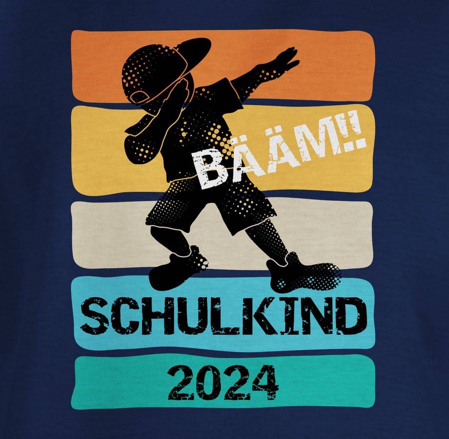 Shirtracer Bääm! Schulkind 2024 Shirts & Mehr Shirtracer Im Verkauf