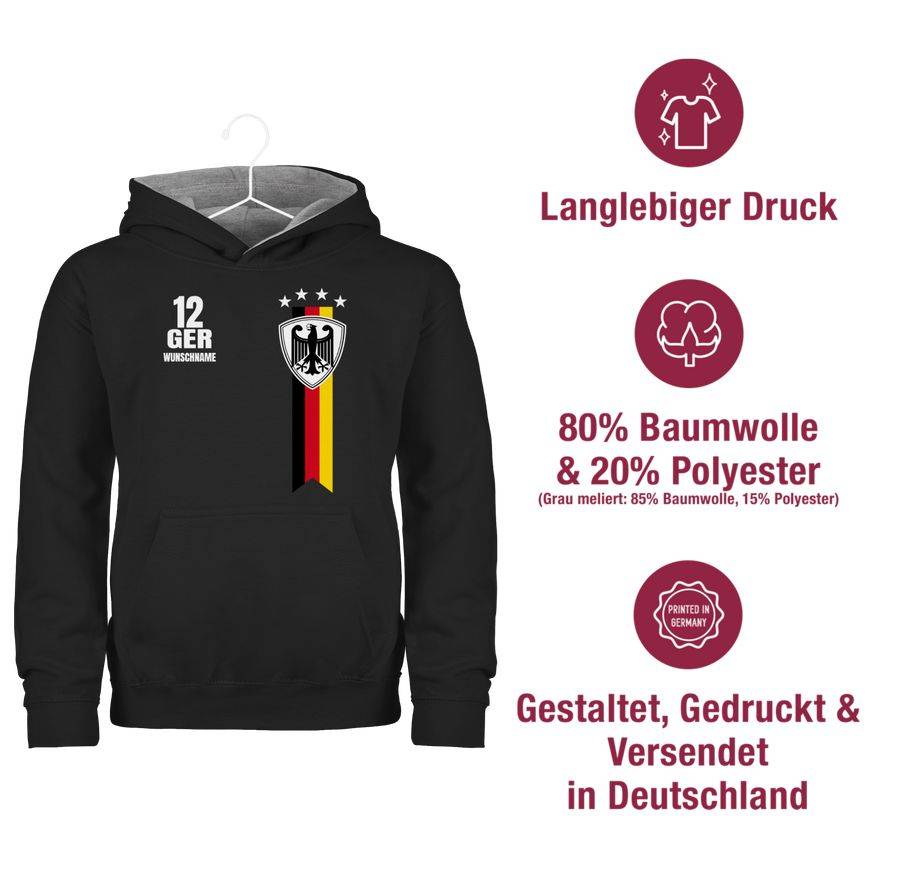 Shirtracer Germany WM Fan-Shirt Deutschland: Tshirt Gym Bag Shirtracer Auslauf