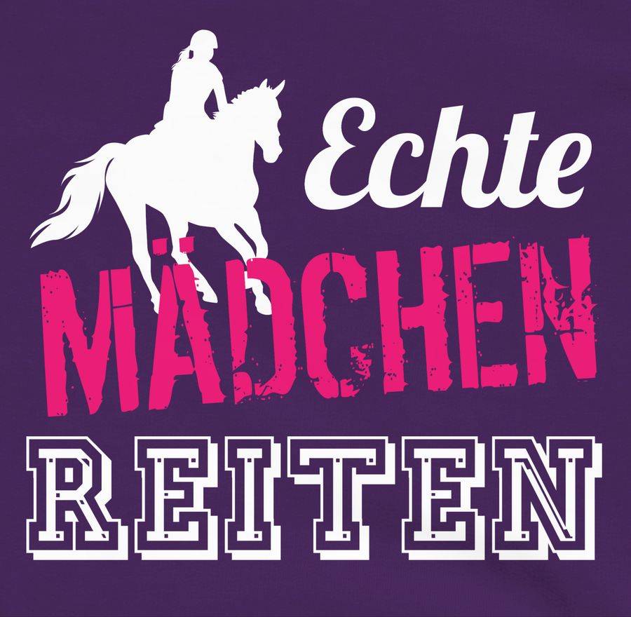 Shirtracer Echte Mädchen reiten Shirts & Mehr Shirtracer Verkauf