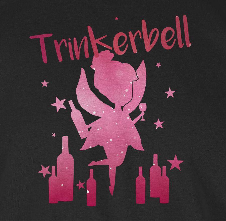 Shirtracer Trinkerbell mit Flaschen Shirts & Mehr Shirtracer Versandkostenfrei