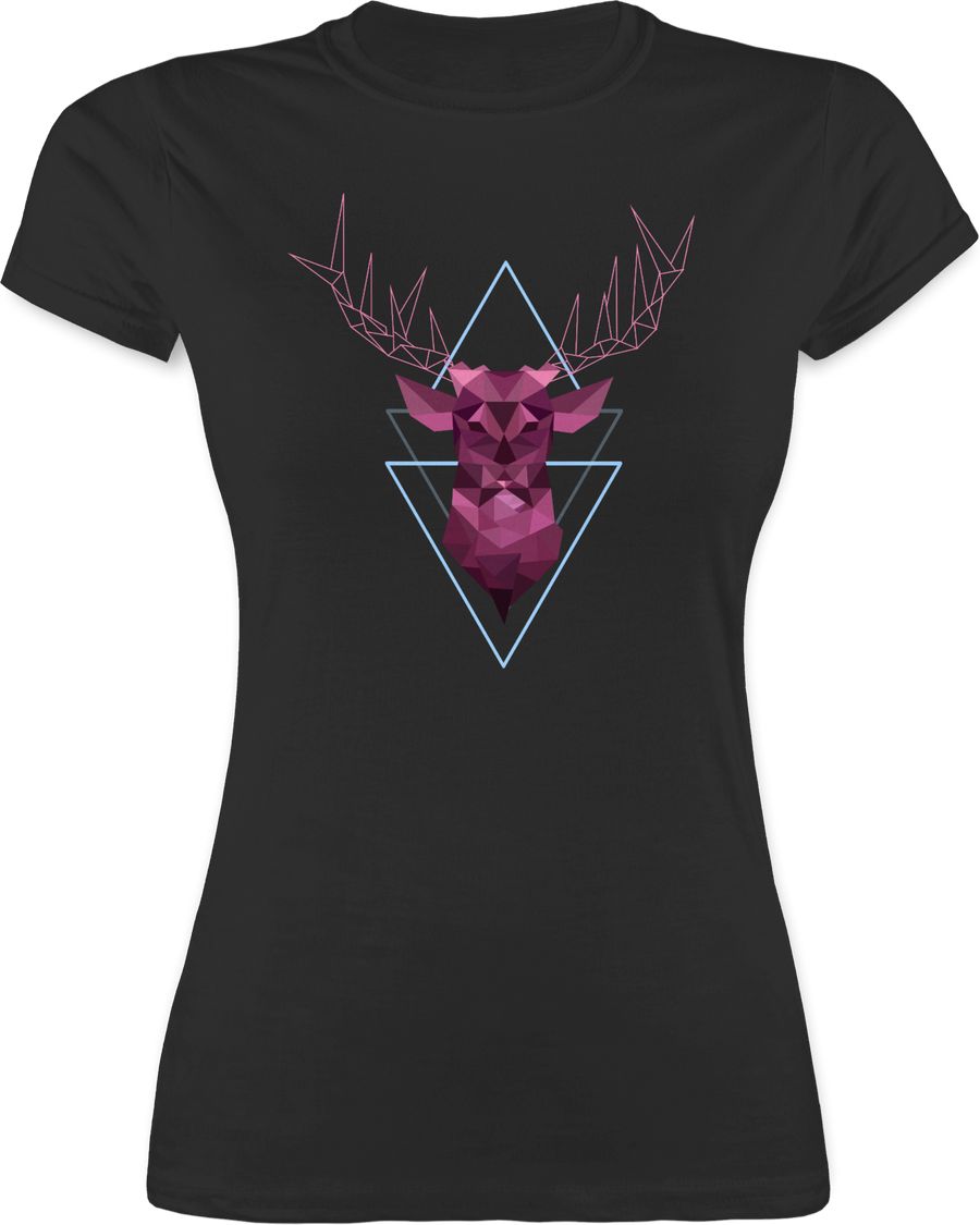 Shirtracer Hirsch Geometrisch Shirts & Mehr Shirtracer Preisnachlass