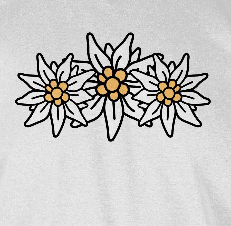 Shirtracer 3 Edelweiß in Reihe Shirts & Mehr Shirtracer Saisonschlussverkauf