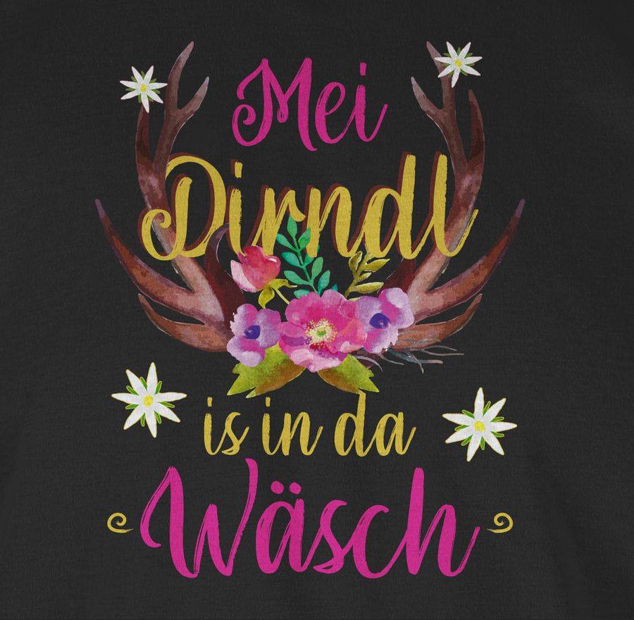 Shirtracer Mei Dirndl is in da Wäsch - Hirschgeweih Shirts & Mehr Shirtracer Weihnachtsangebot