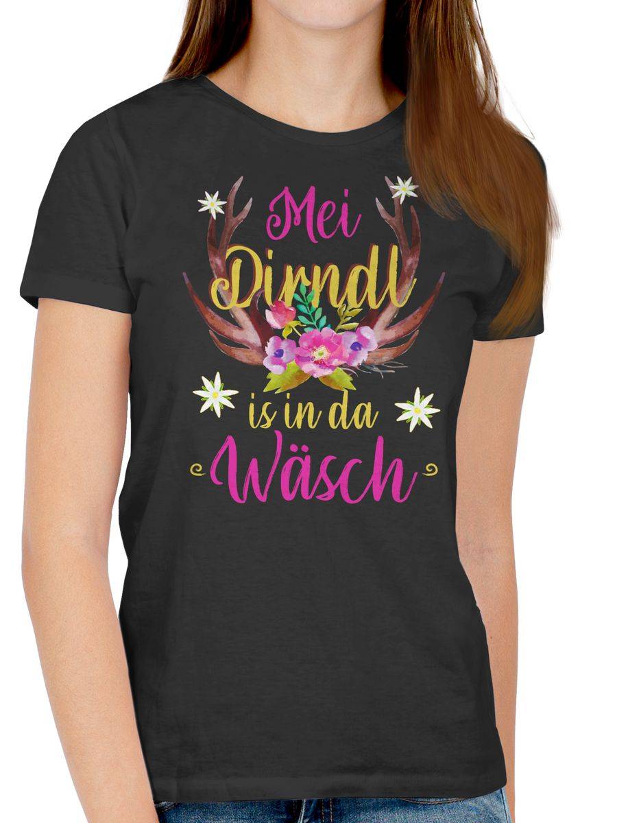 Shirtracer Mei Dirndl is in da Wäsch - Hirschgeweih Shirts & Mehr Shirtracer Weihnachtsangebot